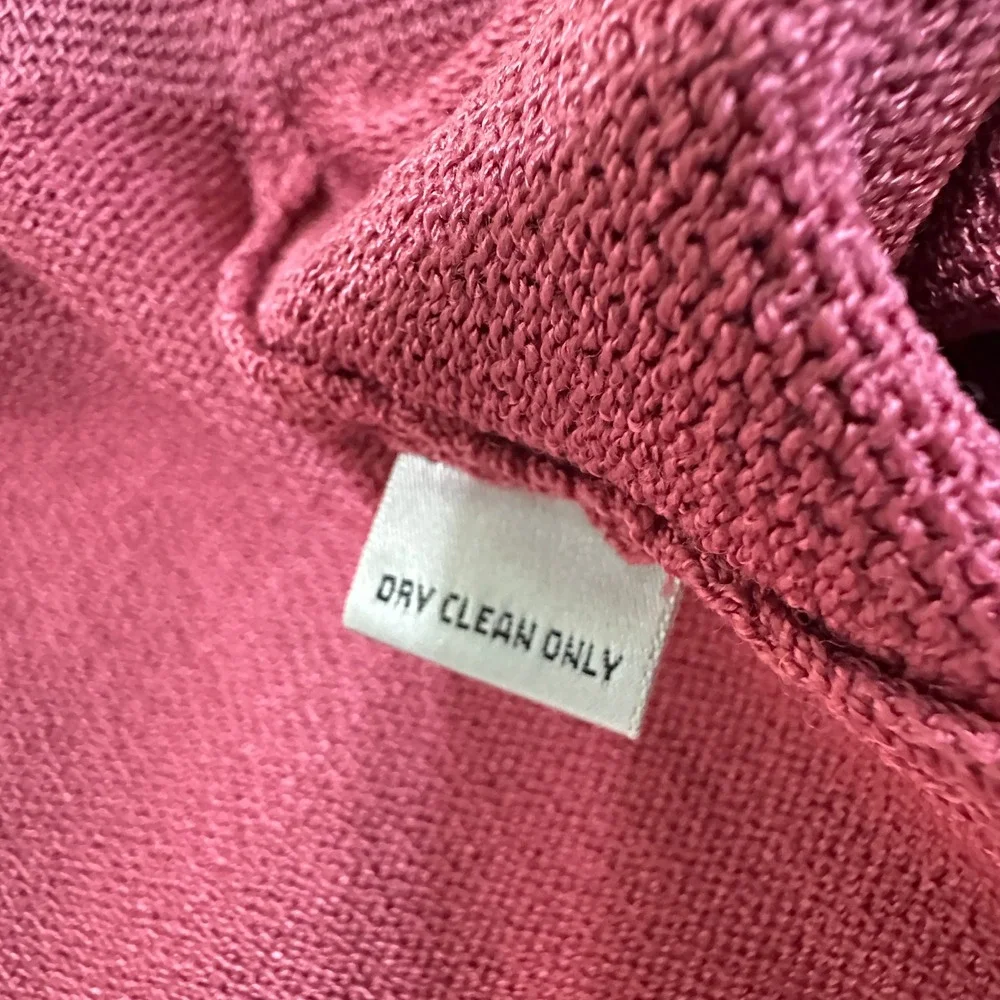 St. John Collection Rose Pink Cropped Wide-Leg Pants